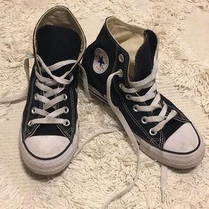 Black Chuck Taylor High Top Converse